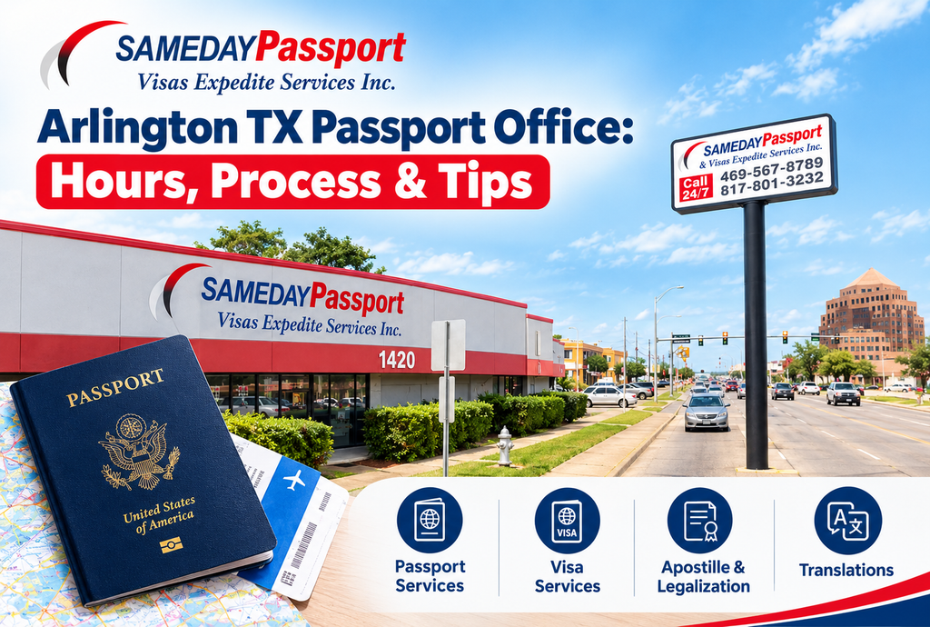Arlington TX Passport Office: Hours, Process & Tips