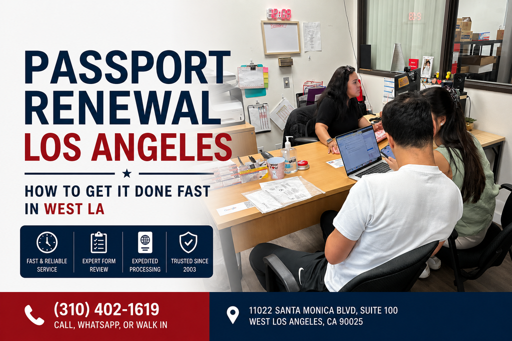 Passport Renewal Los Angeles
