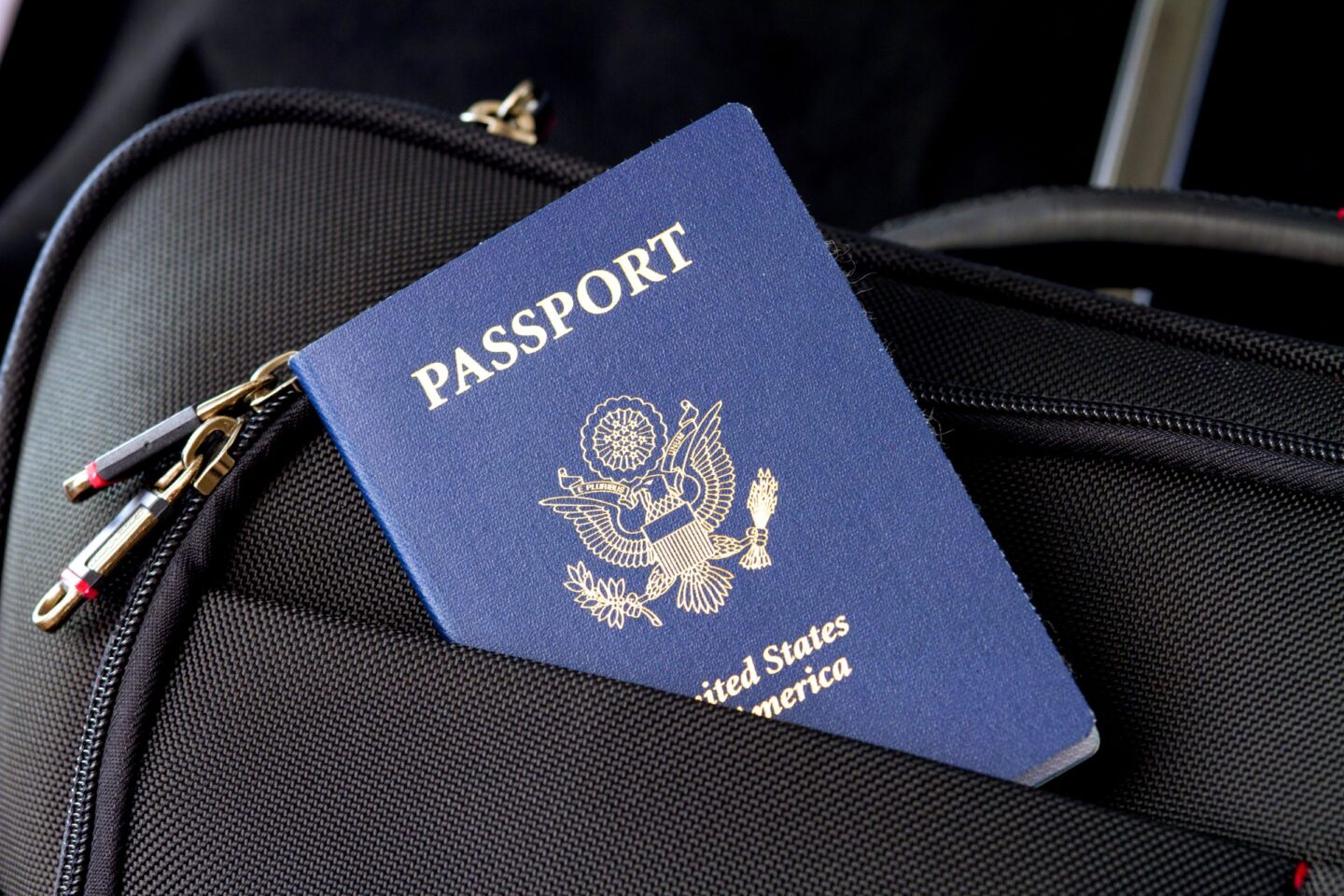Passport documents prepared for a Turkey visa application at the Sameday Passport & Visa Los Angeles office