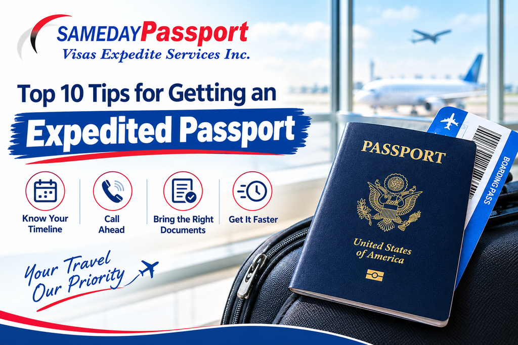 Top 10 Tips for Getting an Expedited Passport
